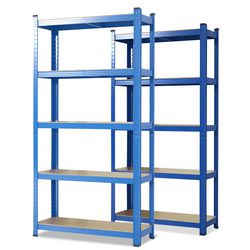 Ty kast karat lakota mdf, plaatstaal 900 x 400 x 1800 mm blauw