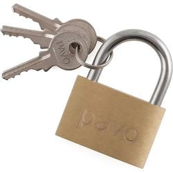 Hangslot pavo 8037292 sleutel metaal