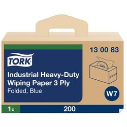 Poetspapier tork 130083 blauw w7