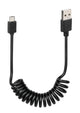 Lampa kabel lampa krulkabel micro usb 1 meter zwart