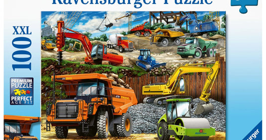 Ravensburger bouwvoertuigen, 100st. xxl