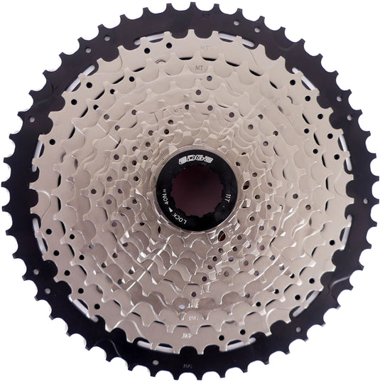 Edge cassette 12 speed csm9012 11-50t - zilver zwart