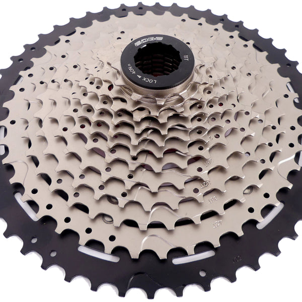 Edge Cassette 12 speed CSM9012 11-52T zilver zwart