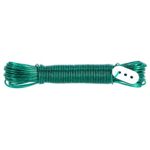 Metaltex waslijndraad met stalen kern 20m