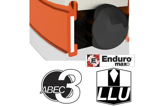 ギャラリービューアに画像をロードする, Enduro bearings 6000 llu max - abec 3 max (radial) - 10x26x8
