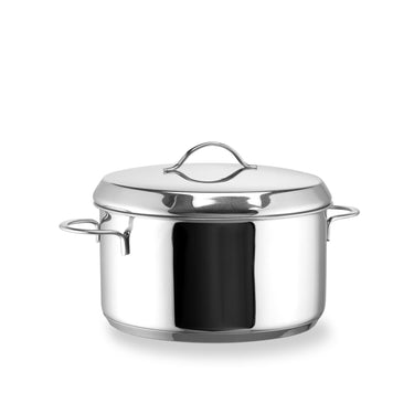 Eurocuisine kookpan 18 cm rvs met stalen hand grepen