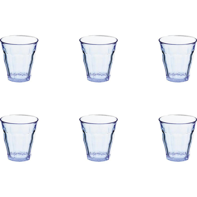 Load image into Gallery viewer, Duralex glas picardie blauw 200ml 6stks
