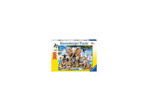 Ravensburger puzzel afrikaanse vrienden - legpuzzel - 300 stukjes
