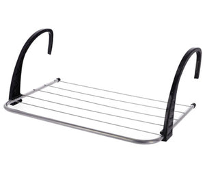 Droogrek metaal 3 meter zilver