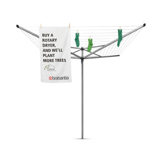 Afbeelding laden in galerijviewer, Brabantia topspinner 50m + grondanker - metallic grey
