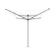Brabantia lift-o-matic 60m + grondanker + hoes metallic grey