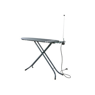 Afbeelding laden in galerijviewer, Leifheit strijkplank air board m (120 x 38 cm) compact plus - zwart
