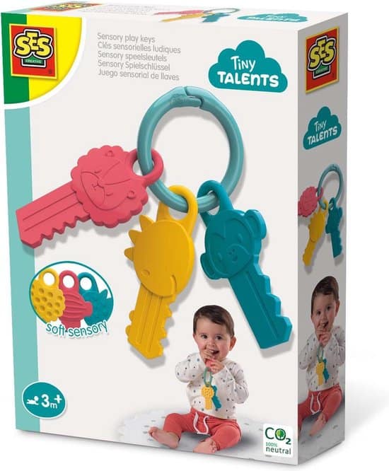 Load image into Gallery viewer, Ses tiny talents sensory speelsleutels
