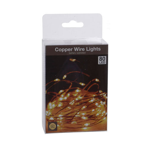 Load image into Gallery viewer, Koperdraad met 80 LED Lampjes
