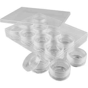 Http: www.cchobby.nl opslagdoos-met-potjes-h-20-mm-d-35-mm-10-ml-12-stuk-1-set
