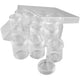 Opslagdoos met potjes, h: 47 mm, d 37 mm, 35 ml, 12 stuk 1 set