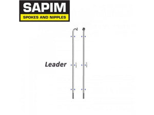 Spaken 286-13 Sapim Leader ø2.33mm FG 2,6 - RVS (100 stuks)