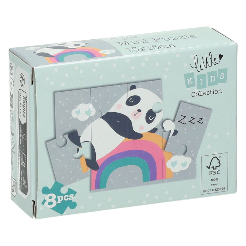 Afbeelding laden in galerijviewer, Mini puzzel dieren, 8st.
