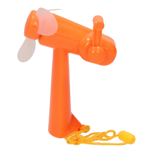 Hand ventilator gekleurd