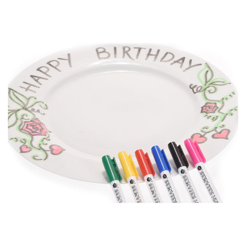 Load image into Gallery viewer, Porselein stiften, 6st.
