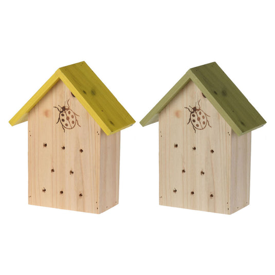 Lieveheersbeestjes hotel hout