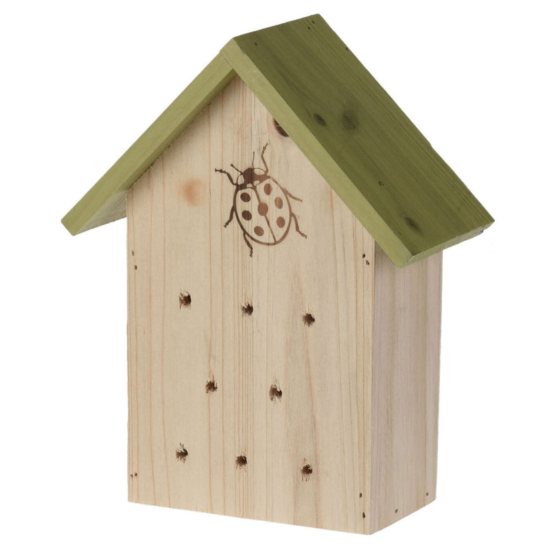 Load image into Gallery viewer, Lieveheersbeestjes hotel hout
