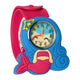 Klaparmband met horloge - zeemeermin
