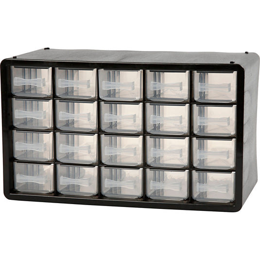 Raaco opbergsysteem, afm pc 20, afm 18,4x30,5x14,9 cm, gatgrootte 55x37 mm, 1 set