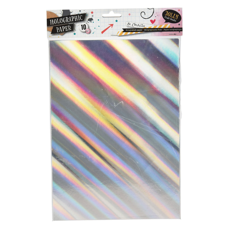 Load image into Gallery viewer, Holografisch Papier A4, 10 vellen
