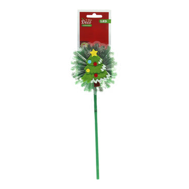 Kerststeker met kerstfiguur led