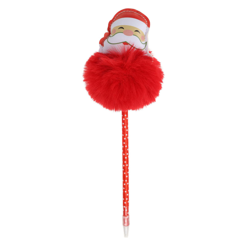 Load image into Gallery viewer, Balpen Kerst met Pompom, 25cm

