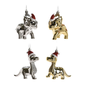 Dinosaurus kersthanger 12cm, 24st.