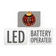 Lichtslinger led met metalen lampjes