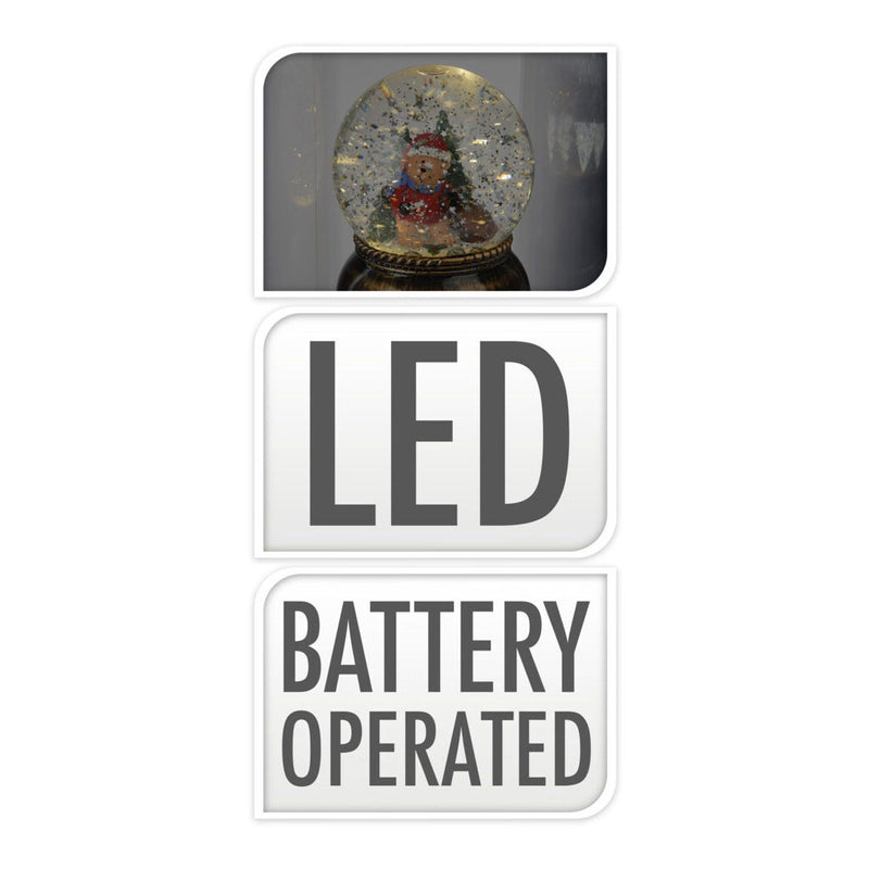 Load image into Gallery viewer, Schudbol kerst met led xl
