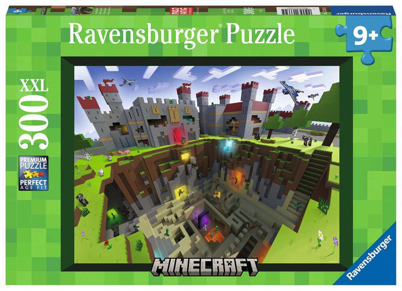 Load image into Gallery viewer, Ravensburger minecraft cutaway 300st
