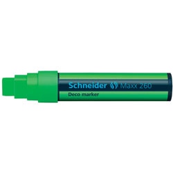 Schneider schrijfwaren krijtmarker schneider maxx260 groen 5-15 mm