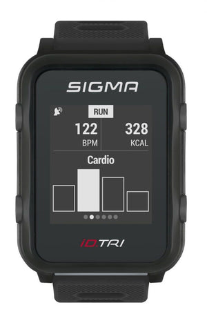 Sporthorloge Sigma iD.TRI Black Set