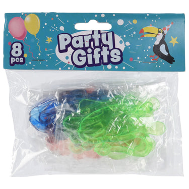 Uitdeelcadeautjes plakhandjes, 8st.