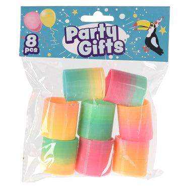 Uitdeelcadeautjes mini trapveer, 8st.