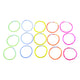 Glow in the dark sticks, 15 stuks