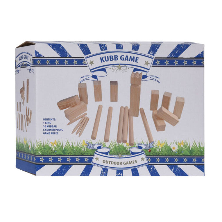 Load image into Gallery viewer, Kubb set hout fsc, 21dlg.
