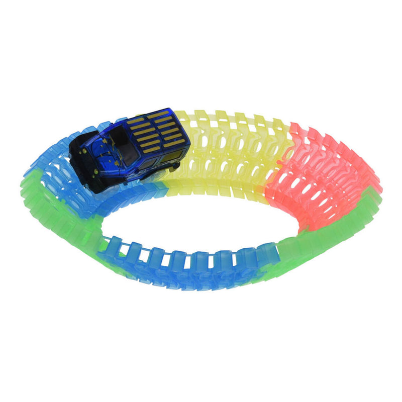 Load image into Gallery viewer, Autobaan Glow in the Dark Speelset, 57dlg.
