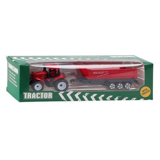 Koopman tractor met aanhanger, 20,5cm