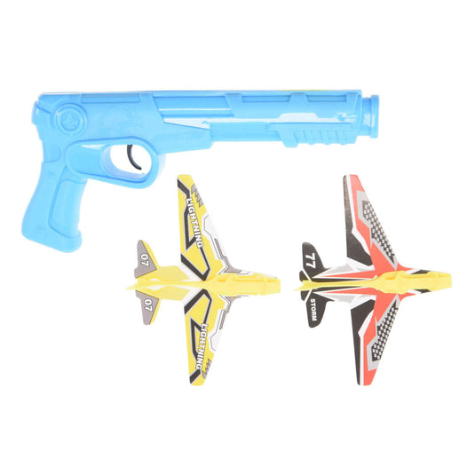 Vliegtuig met launcher, 22cm