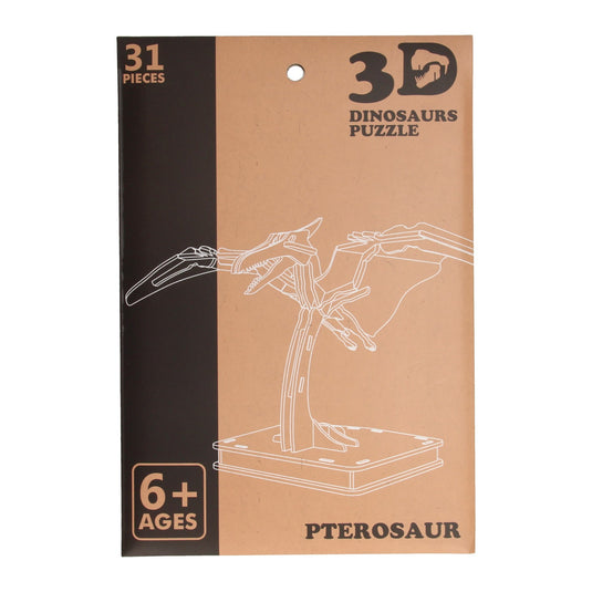 Koopman houten 3d puzzel dinosaurus