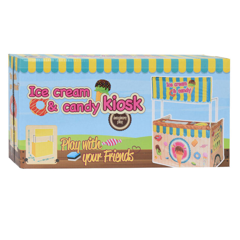 Load image into Gallery viewer, Kinderspeeltent ijskraam winkel, 123cm
