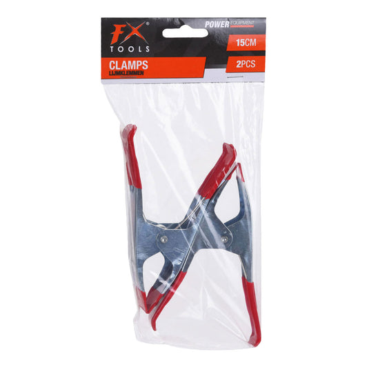 Lijmklemmen metaal set, 2st.