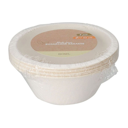Wegwerpschaaltjes suikerriet 250ml, 8st.