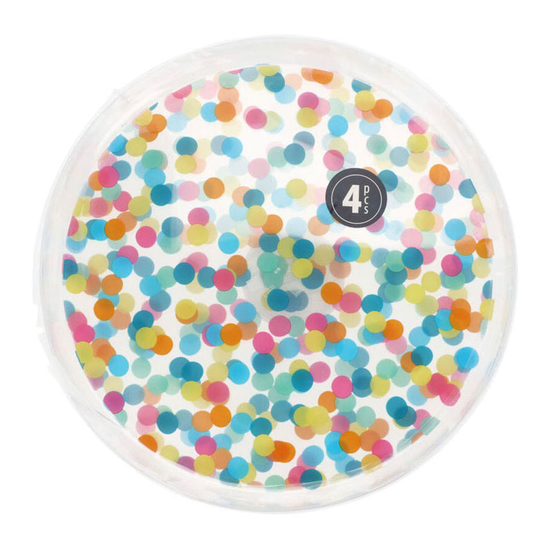 Afbeelding laden in galerijviewer, Bordjes met stippen 22,5cm, 4st.

