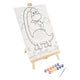 Schilderset met canvas en verf